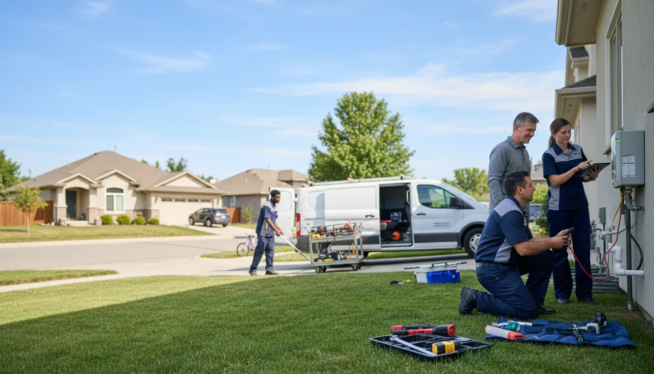 Tankless water heater service in Morgan, UT